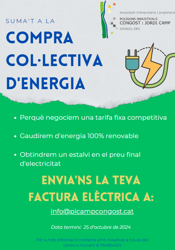 Participa de la Compra Agregada d'Energia